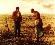 Jean Francois Millet L'Angelus Germany oil painting reproduction